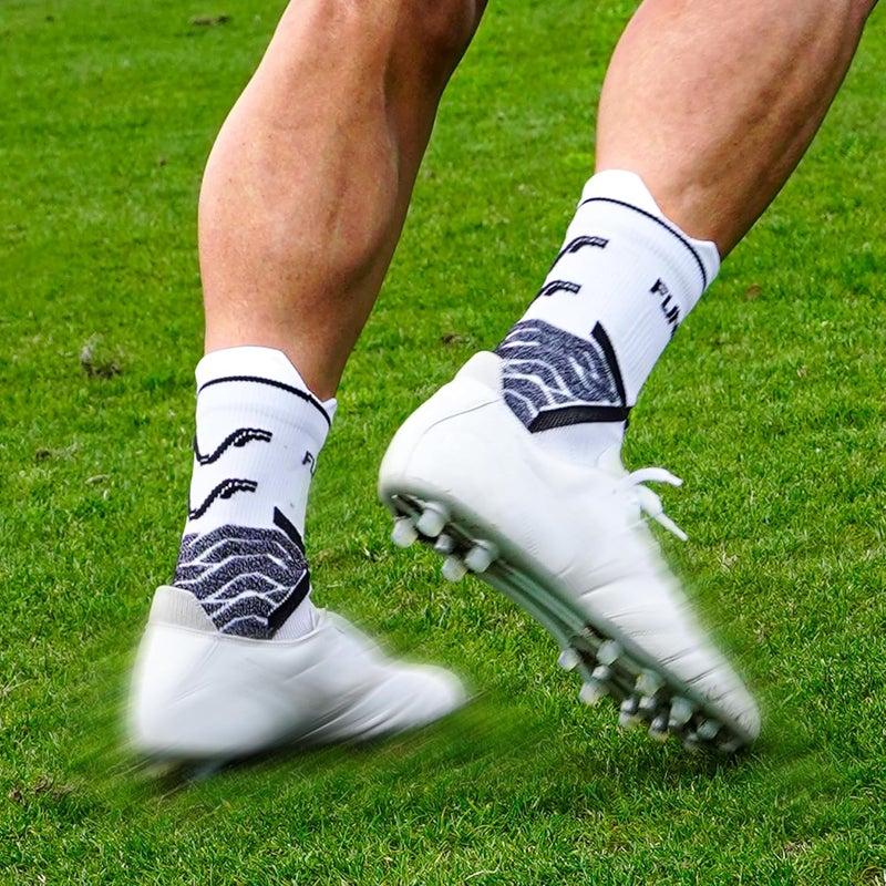 FUNRY Store Grip Socks Soccer for Men&Women,Non-Slip Soccer Socks,Elite Compression Socks for Running Basketball （ men's size 6-11） - Image 5